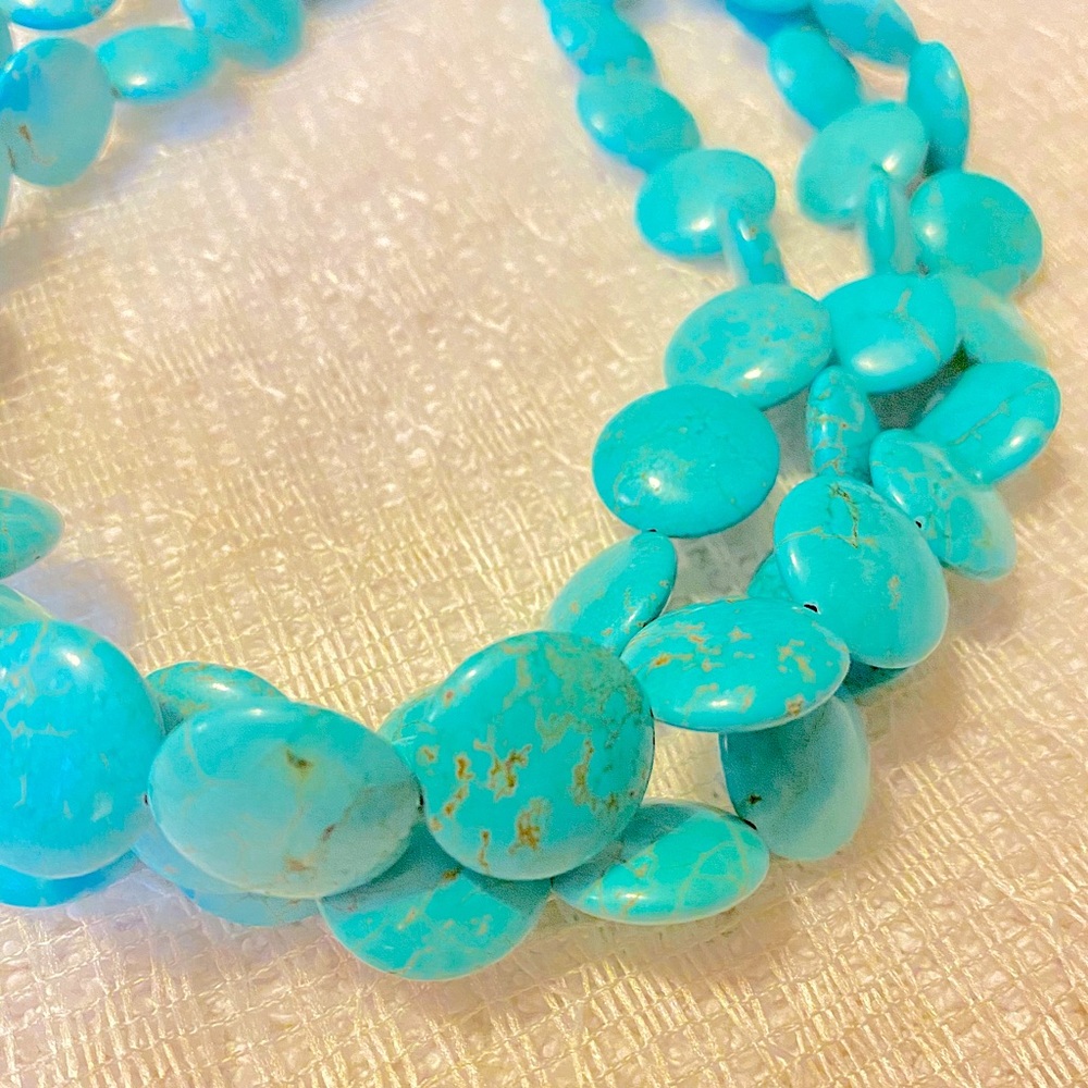 Stella & Dot Turquoise Sea necklace